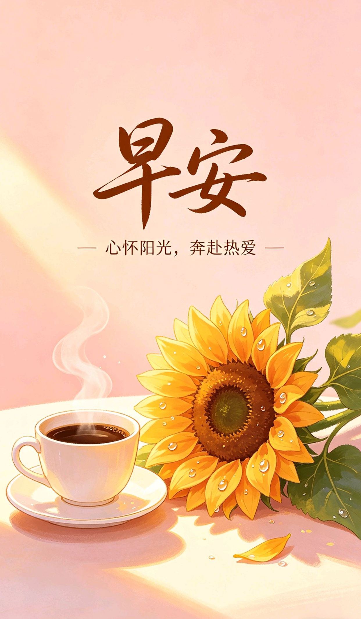 惊艳到极致的神明文案，一声问候一声祝福